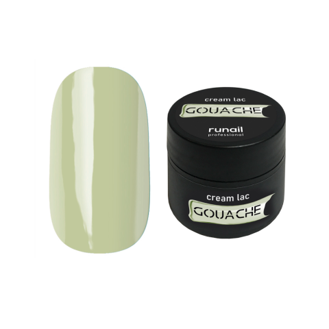 6860 RuNail Крем-лак Gouache, 5 гр.