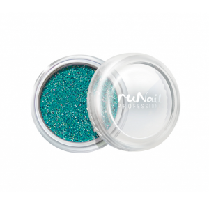 4303 RuNail Пыль зеркальная для втирки с шиммером, морская волна
