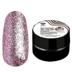 S09 Lovely Гель-лак Shine, 5 мл.
