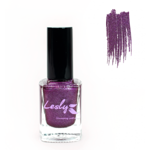 Lesly Лак для стемпинга ГОЛОГРАФИЯ №63