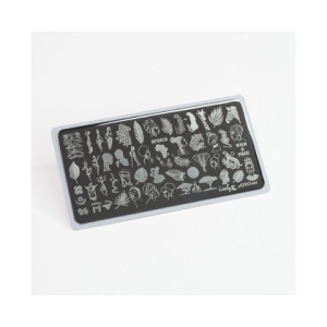 Lesly Пластина для стемпинга 6*12 см AfroArt