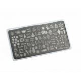 Lesly Пластина для стемпинга 6*12 см Winter-1