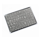 Lesly Пластина для стемпинга 8*12 см Bambino-1