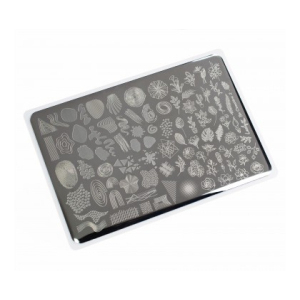 Lesly Пластина для стемпинга 8*12 см Be Creative-2