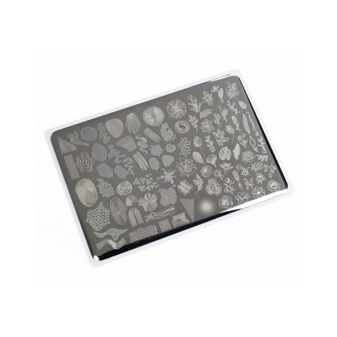 Lesly Пластина для стемпинга 8*12 см Be Creative-2