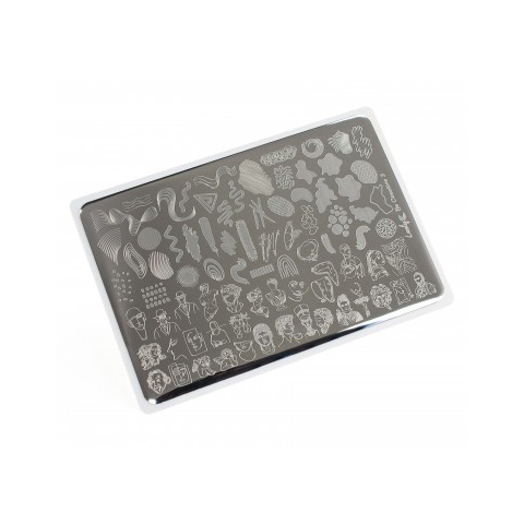 Lesly Пластина для стемпинга 8*12 см Be Creative-3