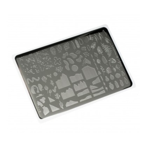 Lesly Пластина для стемпинга 8*12 см Be Creative-4