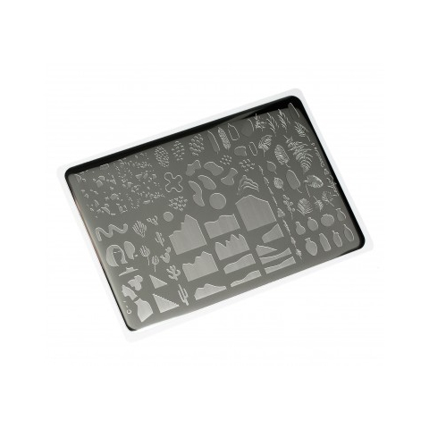 Lesly Пластина для стемпинга 8*12 см Be Creative-4