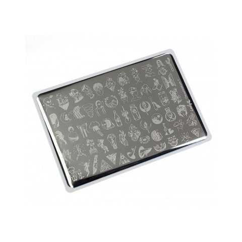 Lesly Пластина для стемпинга 8*12 см Imaginarium-1