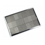 Lesly Пластина для стемпинга 8*12 см Simplicity-1