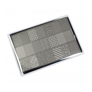 Lesly Пластина для стемпинга 8*12 см Simplicity-1