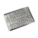 Lesly Пластина для стемпинга 8*12 см Spots-1