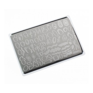 Lesly Пластина для стемпинга 8*12 см Spots-2