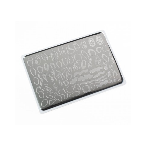 Lesly Пластина для стемпинга 8*12 см Spots-2