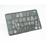 Lesly Пластина для стемпинга 9.5*14.5 см Factura-2