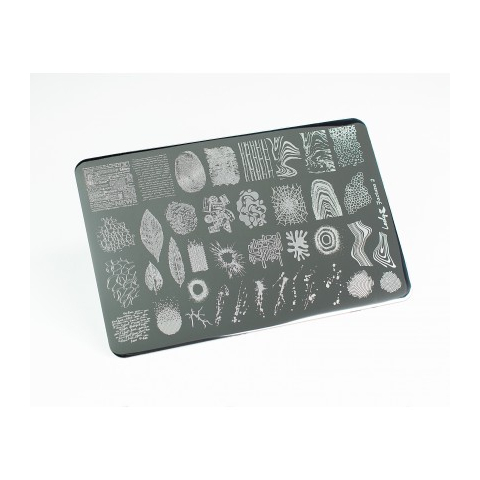 Lesly Пластина для стемпинга 9.5*14.5 см Factura-2