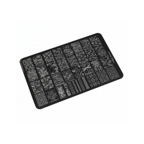 Lesly Пластина для стемпинга 9.5*14.5 см Mosaic-1