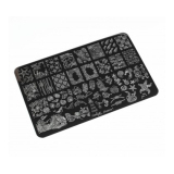 Lesly Пластина для стемпинга 9.5*14.5 см Marine