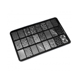 Lesly Пластина для стемпинга 9.5*14.5 см Negative Space-2