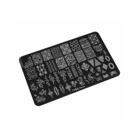 Lesly Пластина для стемпинга 9.5*14.5 см Ornate 1