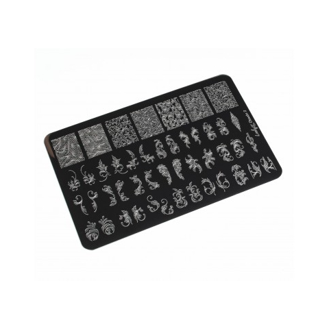 Lesly Пластина для стемпинга 9.5*14.5 см Ornate 2