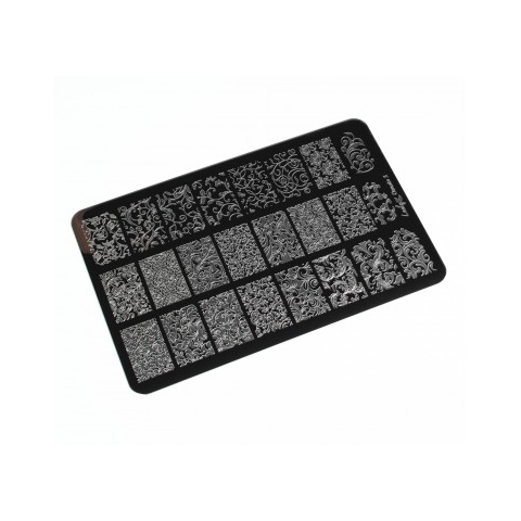 Lesly Пластина для стемпинга 9.5*14.5 см Ornate 3