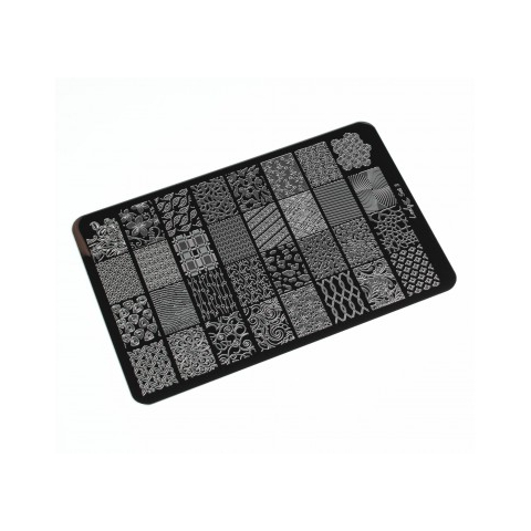 Lesly Пластина для стемпинга 9.5*14.5 см Set 3