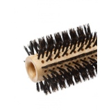 BRBAM-38 DEWAL Брашинг деревянный, с нейлоновым штифтом + натуральная щетина, 38*78 мм