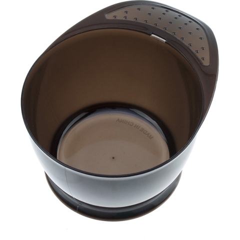 Т-21black Чаша для окрашивания с ручкой, 320 мл. черная