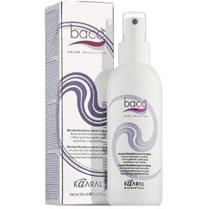 Kaaral Baco Несмываемый спрей-блеск для светлых, седых и желтых волос, 150 мл.