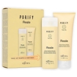 Kaaral Purify Дорожный набор Восстанавливающий (Шампунь 100 мл. + Кондиционер 75 мл.)