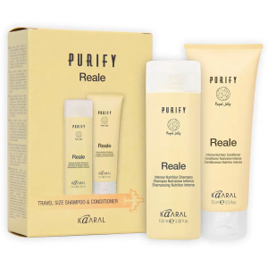 Kaaral Purify Дорожный набор Восстанавливающий (Шампунь 100 мл. + Кондиционер 75 мл.)