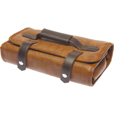 GS-1710 Чехол для парикмахерских инструментов, коричневый, 25*13*8 см