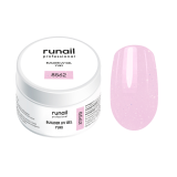 8562 RuNail Моделирующий УФ-гель с хлопьями Юки, 15 гр.