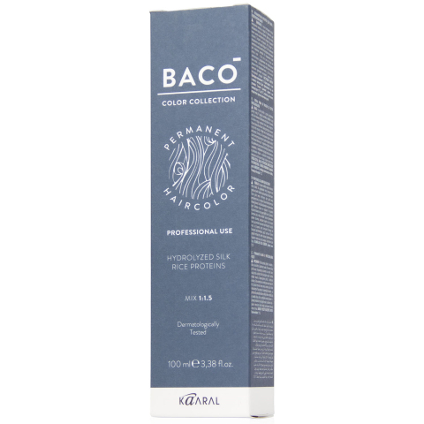 KAARAL BACO Крем-краска 6.0 темный блондин, 100 мл.