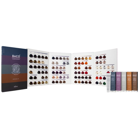 KAARAL BACO Крем-краска 6.01 натурально-пепельный темный блондин, 100 мл.