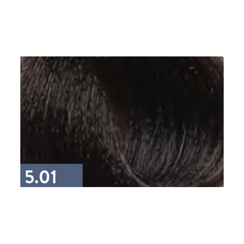 KAARAL BACO Крем-краска 5.01 натурально-пепельный светлый каштан, 100 мл.