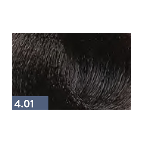 KAARAL BACO Крем-краска 4.01 натурально-пепельный каштан, 100 мл.