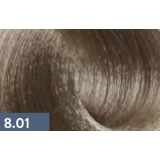 KAARAL BACO Крем-краска 8.01 светлый блондин натурально-пепельный, 100 мл.