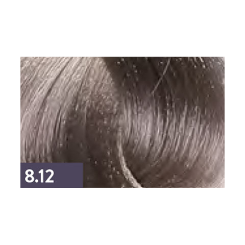 KAARAL BACO Крем-краска 8.12 светлый блондин пепельно-фиолетовый, 100 мл.