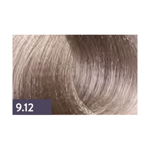 KAARAL BACO Крем-краска 9.12 очень светлый блондин пепельно-фиолетовый, 100 мл.