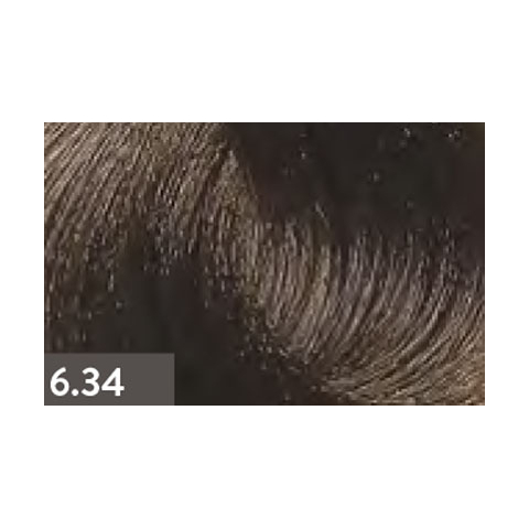 KAARAL BACO Крем-краска 6.34 темный золотисто-медный блондин, 100 мл.