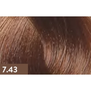 KAARAL BACO Крем-краска 7.43 медно-золотистый блондин, 100 мл.