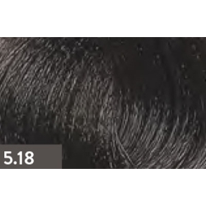 KAARAL BACO Крем-краска 5.18 светлый каштан пепельно-коричневый, 100 мл.