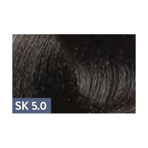 KAARAL BACO Крем-краска для седых волос 5.0 SK светлый каштан, 100 мл.
