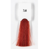 KAARAL BACO Крем-краска Soft Б/А 7.64 красный медный блондин, 60 мл.