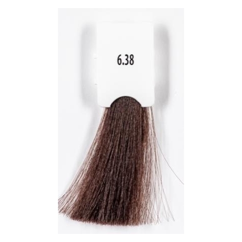 KAARAL BACO Крем-краска Soft Б/А 6.38 темный блондин золотисто-коричневый, 100 мл.