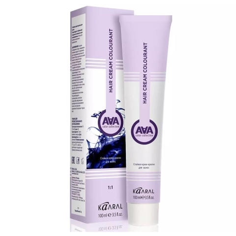 KAARAL ААА Крем-краска 7.00 блондин интенсивный натуральный, 100 мл.