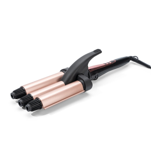 TNL Плойка для завивки волос тройная, мультистайлер Curly Pro