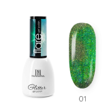 TNL Гель-лак Кошачий глаз Flare №1 Зеленая вспышка, 7 мл.